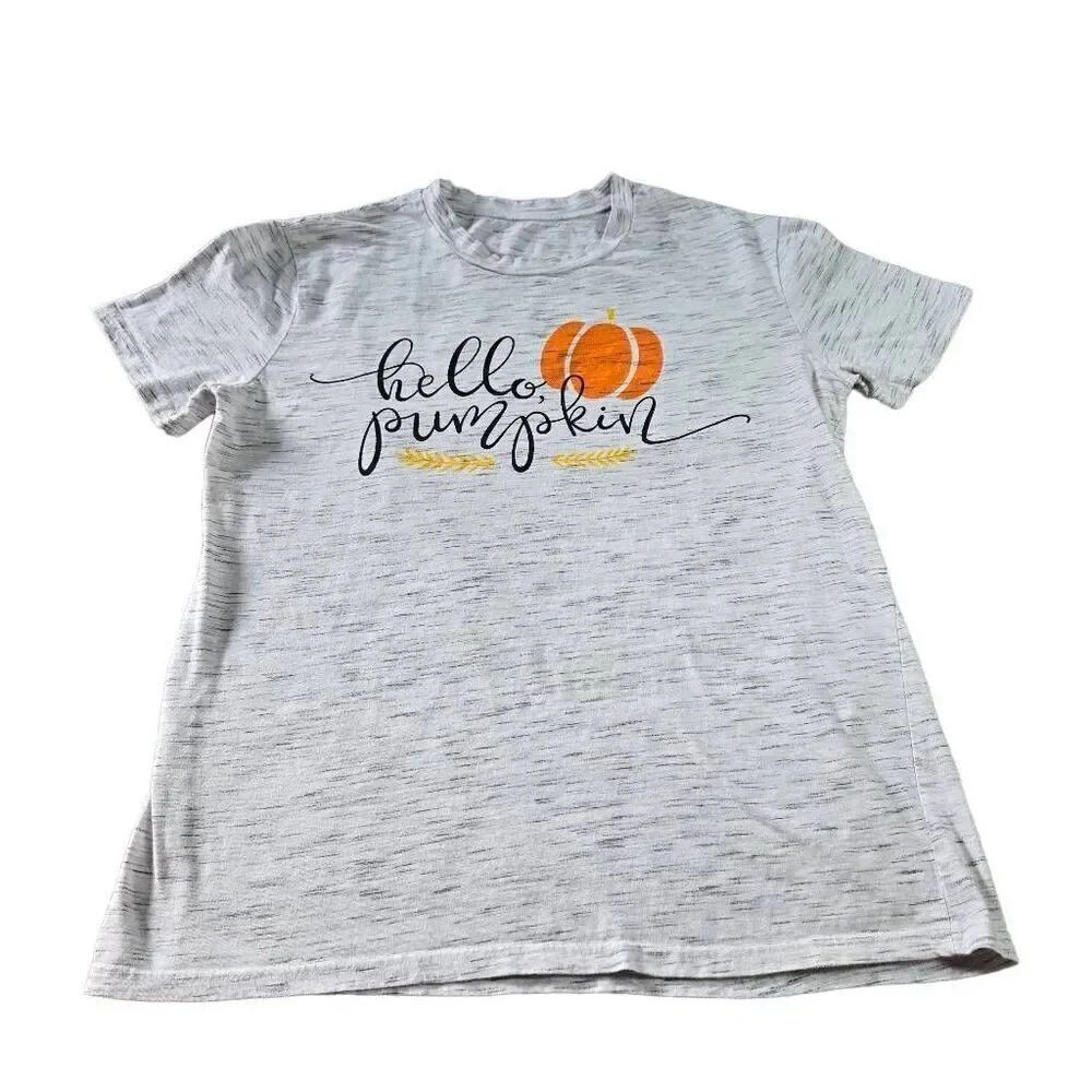 Hello Pumpkin Woman shirt XL